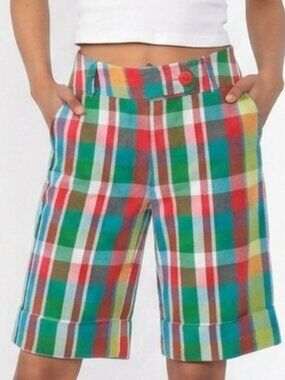 5/$35 sale- you pick/bundle - 
Plaid Shorts Long Check Skinny Fit